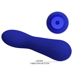 Pretty Love Stimulateur Prostatique Vibrant Faun 14 x 3.4cm Indigo